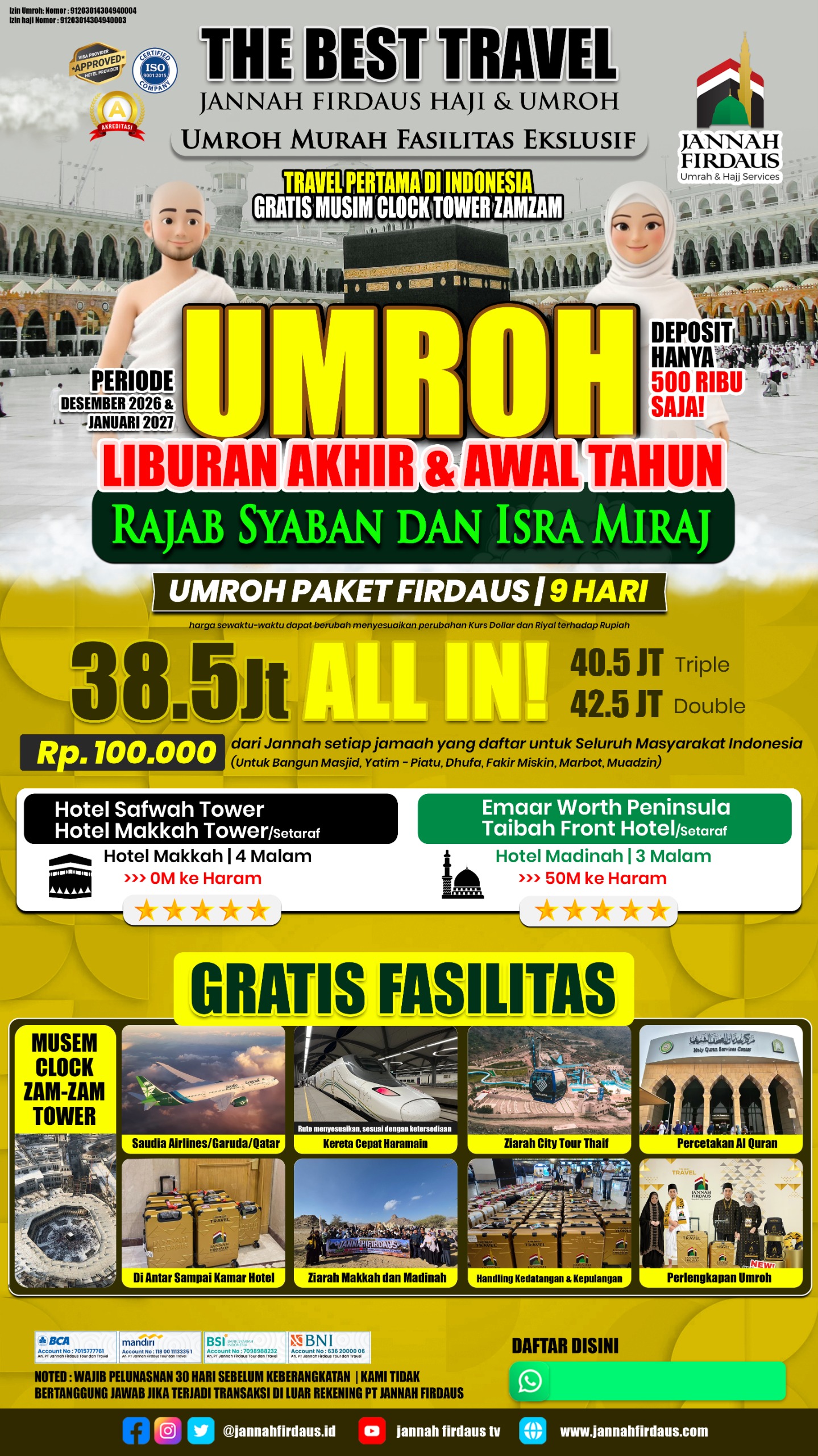 Paket Firdaus Akhir Tahun